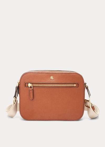 Dámské Crossbody Taška Ralph Lauren Kožené Medium - 80759-WABZ